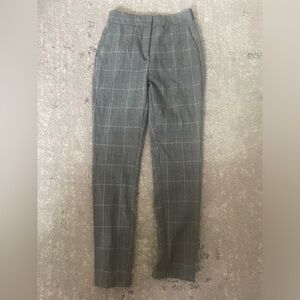 Zara Plaid Jogger Waist Trouser Pants size S - M